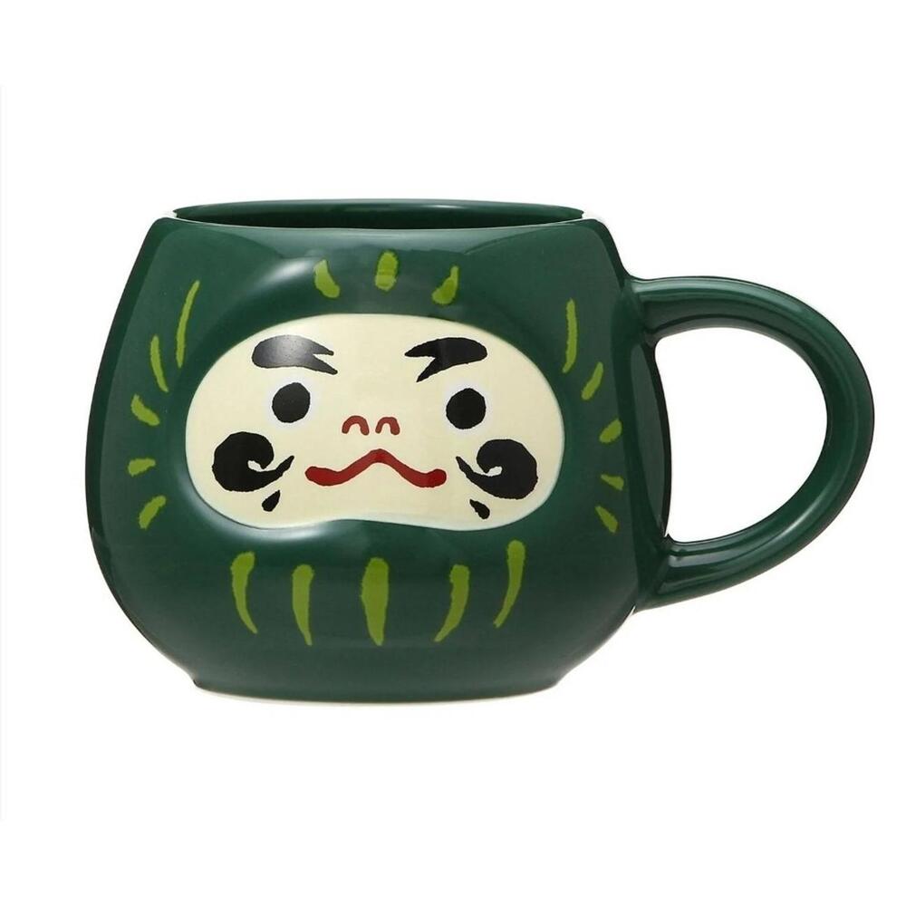 Starbucks Coffee Japan 2020 New Year Limited Mug Cup DARUMA Green 8oz/237ml
